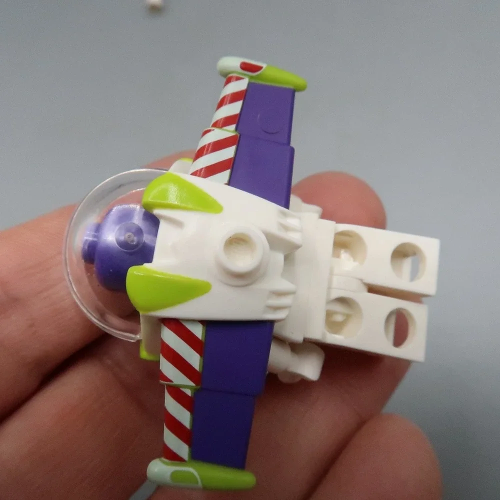 Lego Toy Story Buzz Lightyear & Alien Minifigure Lot with Balloon Flags